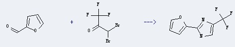 Use of 1,1-Dibromo-3,3,3-trifluoroacetone